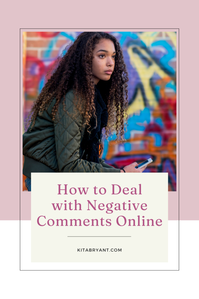how to deal with negative comments online 