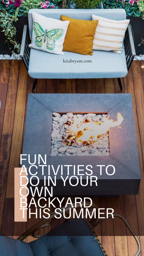 Fun activities to do in your own backyard this Summer