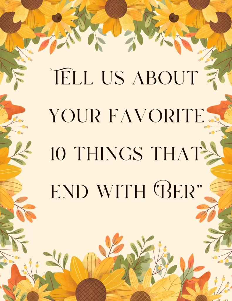 The Ber Months are here 