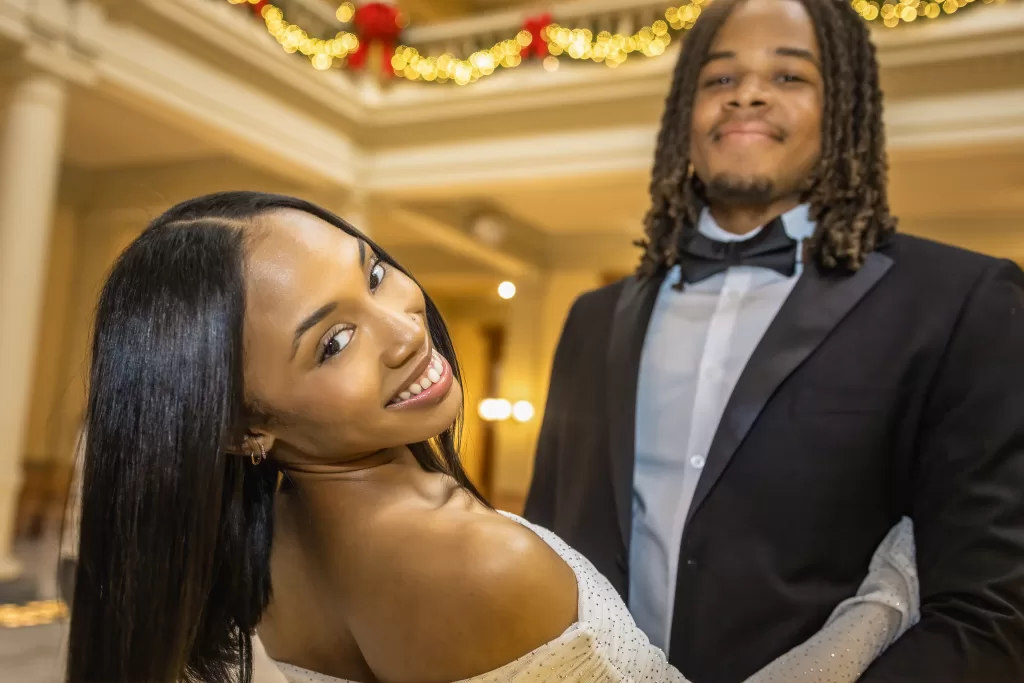 Engagement Photoshoot at the Georgia State Capital